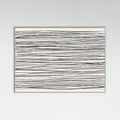 Black on Beige Lines Poster – poster and art print