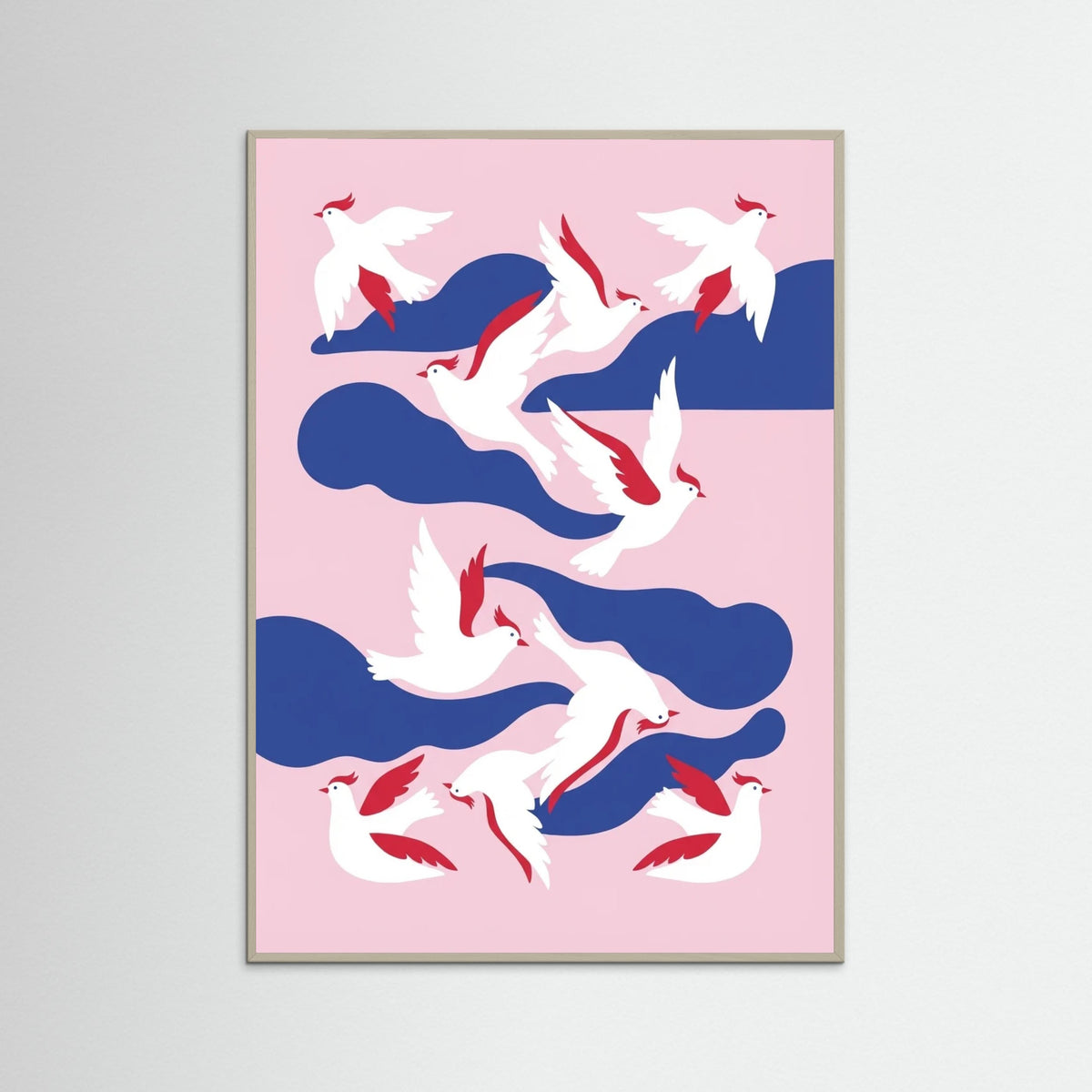 Grey Wood Blossom Leaf