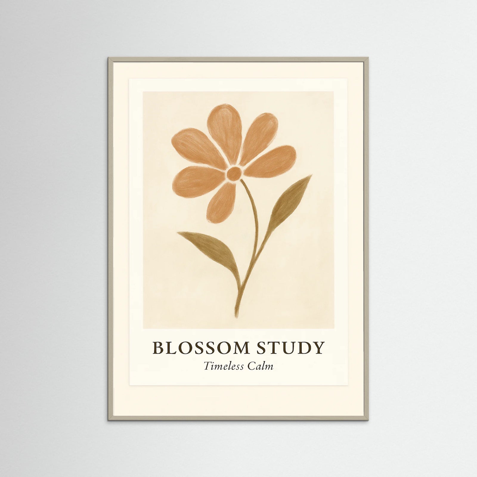 Grey Wood Blossom study