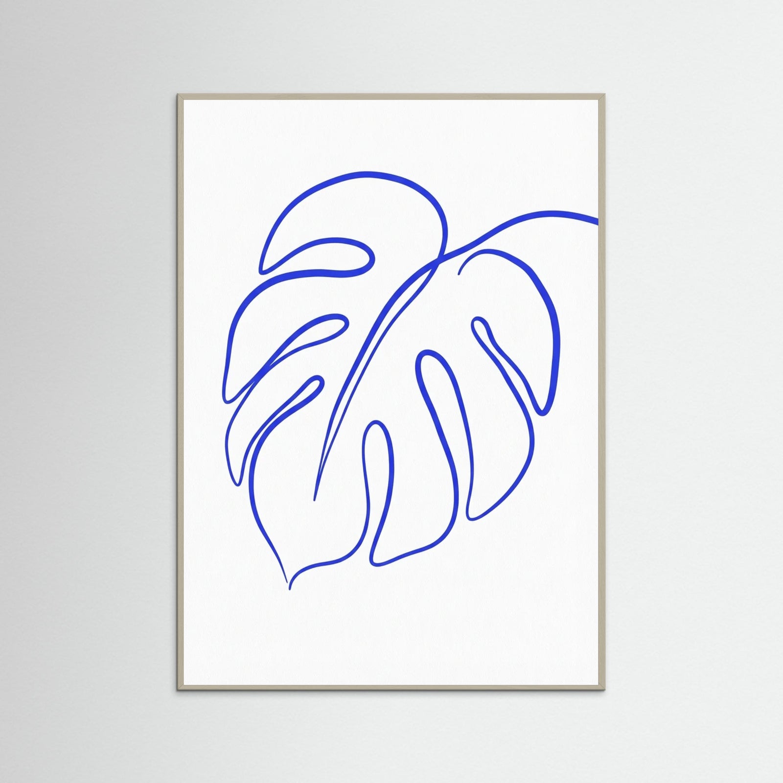 Grey Wood Blue Contemplation