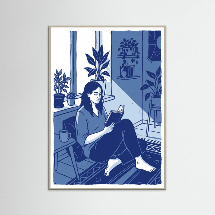 Grey Wood Blue Repose