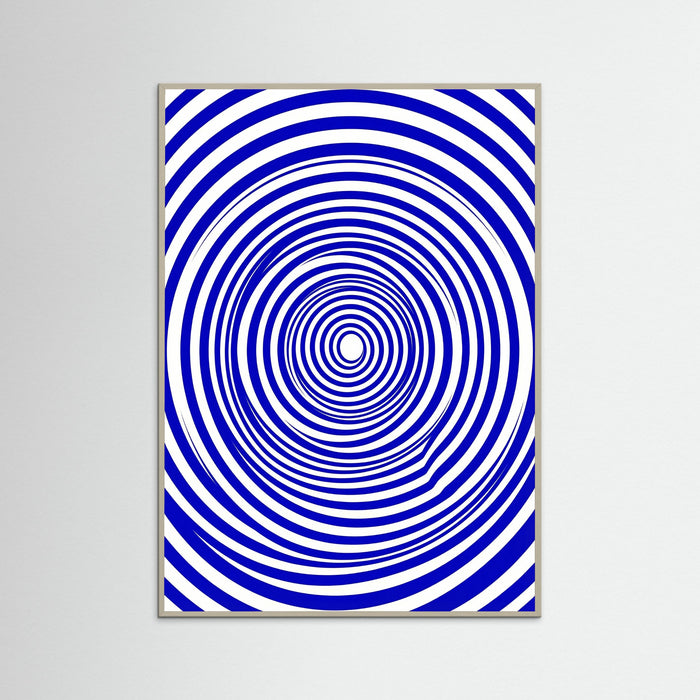 Grey Wood Blue Wave Bauhaus