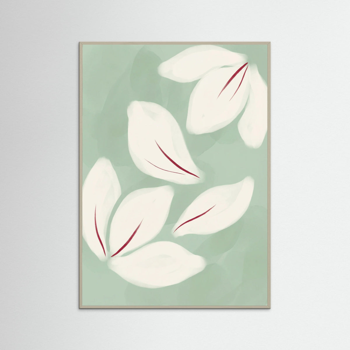 Grey Wood Blush Blooms