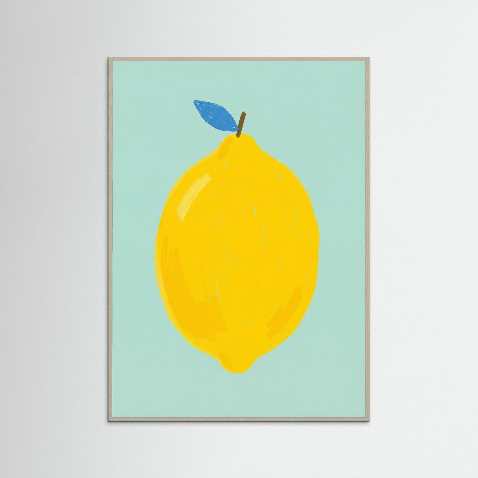 Grey Wood Bold Green Pear