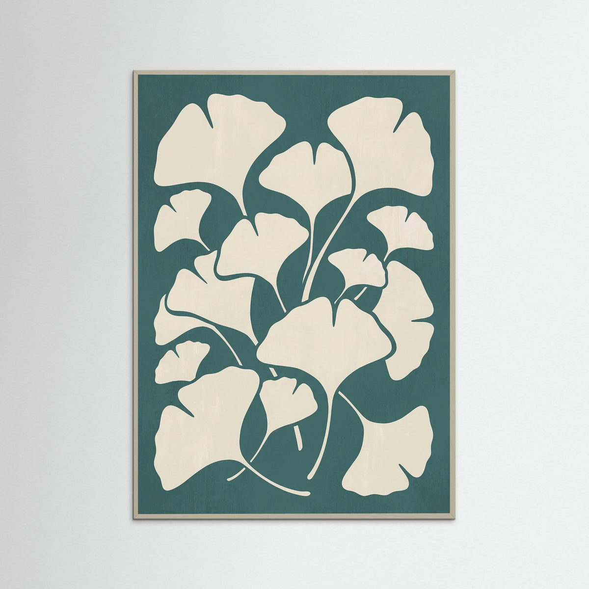 Grey Wood Botanical Bloom