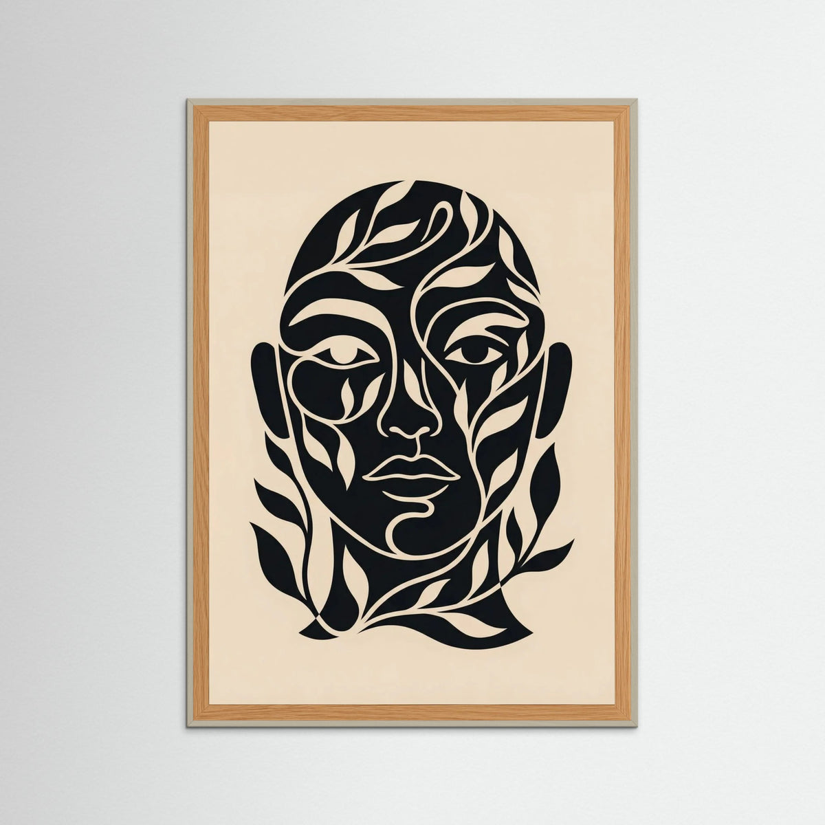 Grey Wood Botanical Embrace