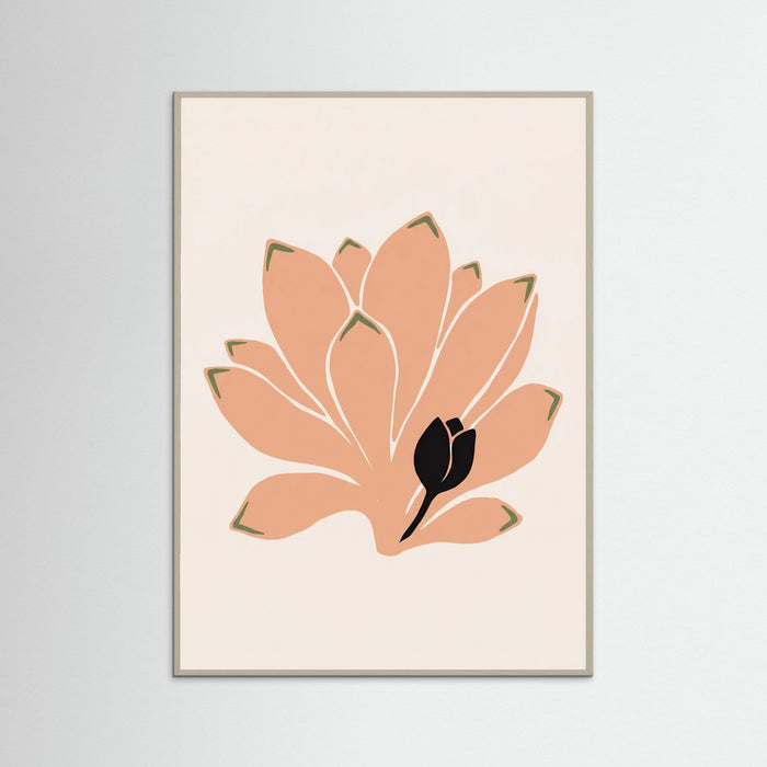 Grey Wood Botanical Flow