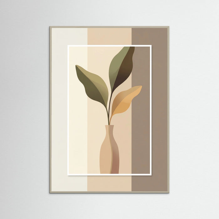 Grey Wood Botanical Harmony Beige
