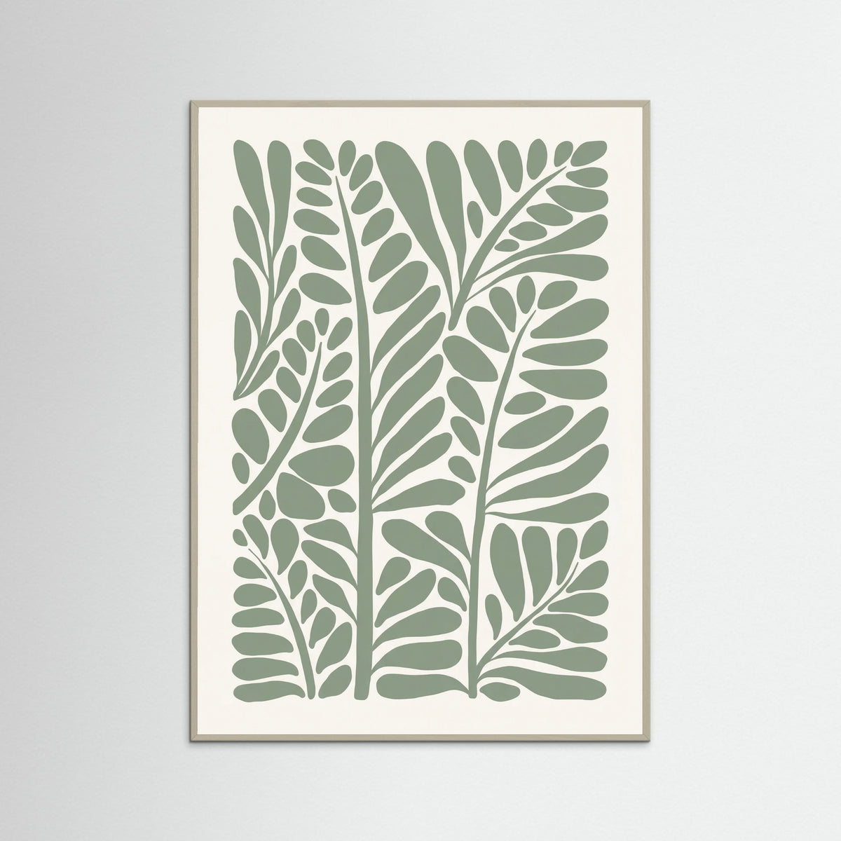 Grey Wood Botanical Harmony