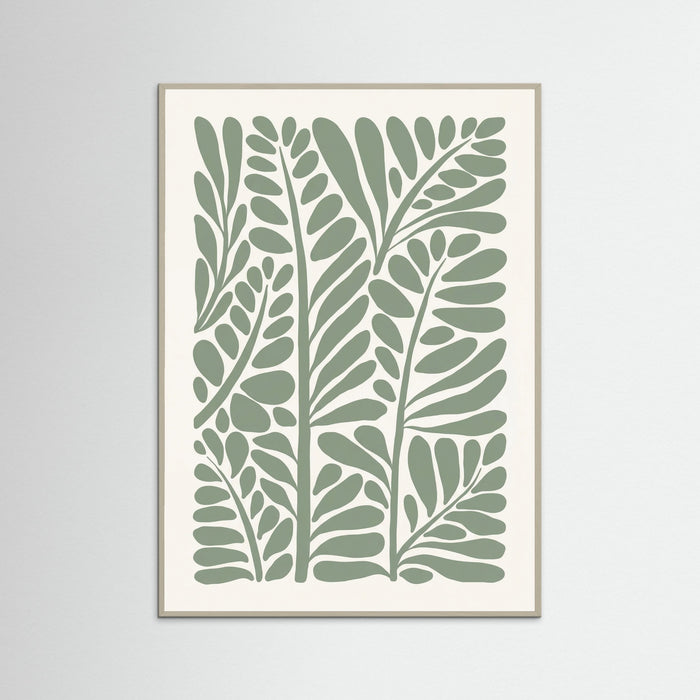 Grey Wood Botanical Harmony