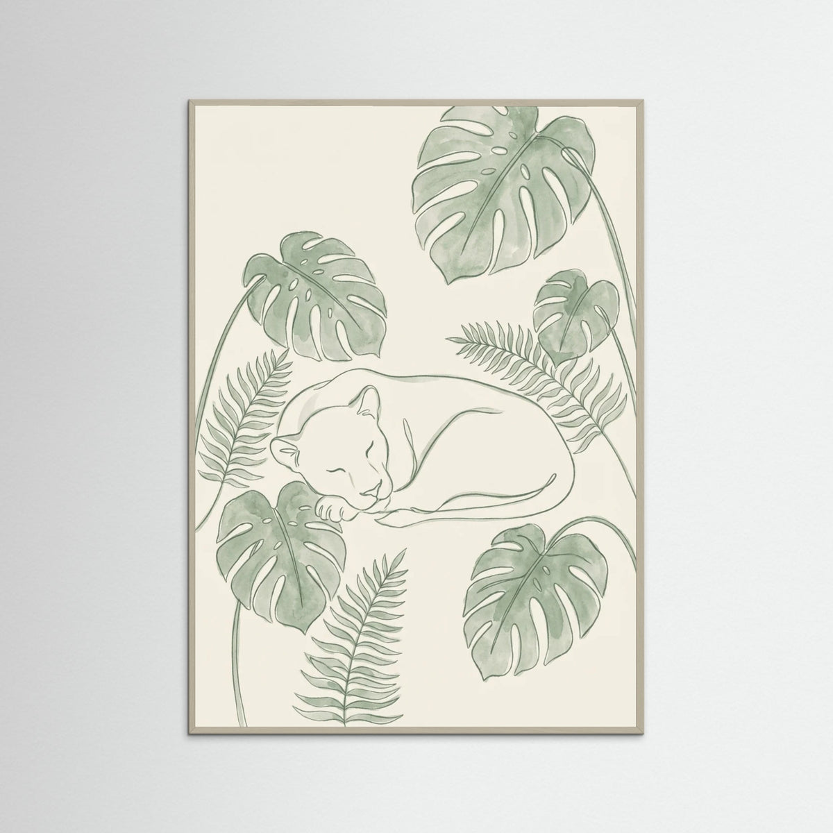 Grey Wood Botanical Serenity