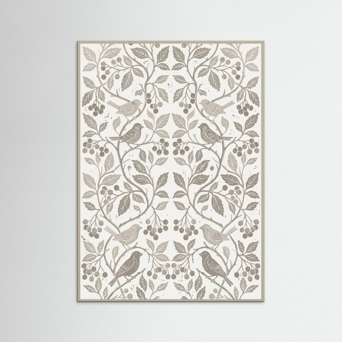 Grey Wood Botanical Serenity