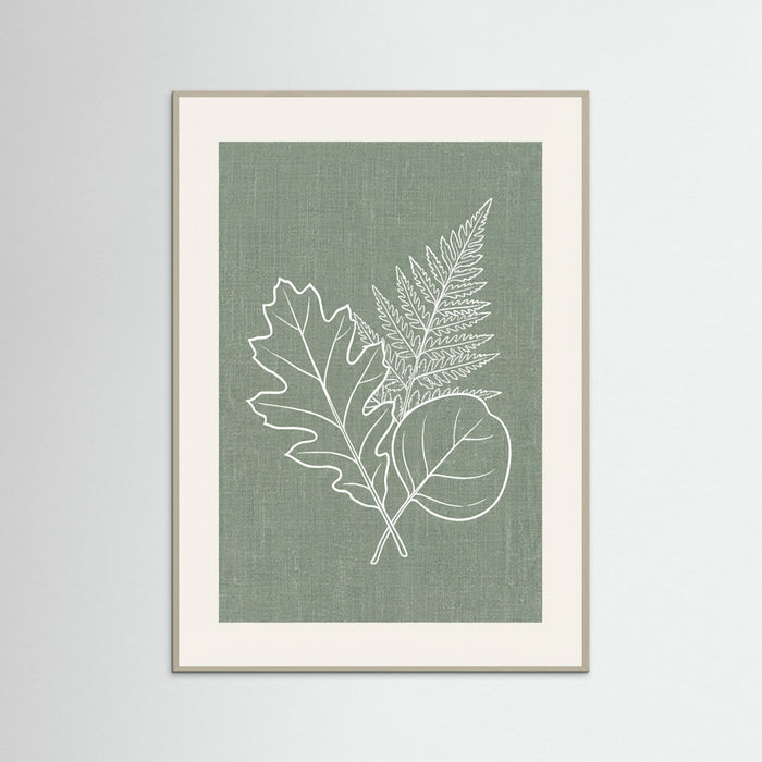 Grey Wood Botanical Vessel