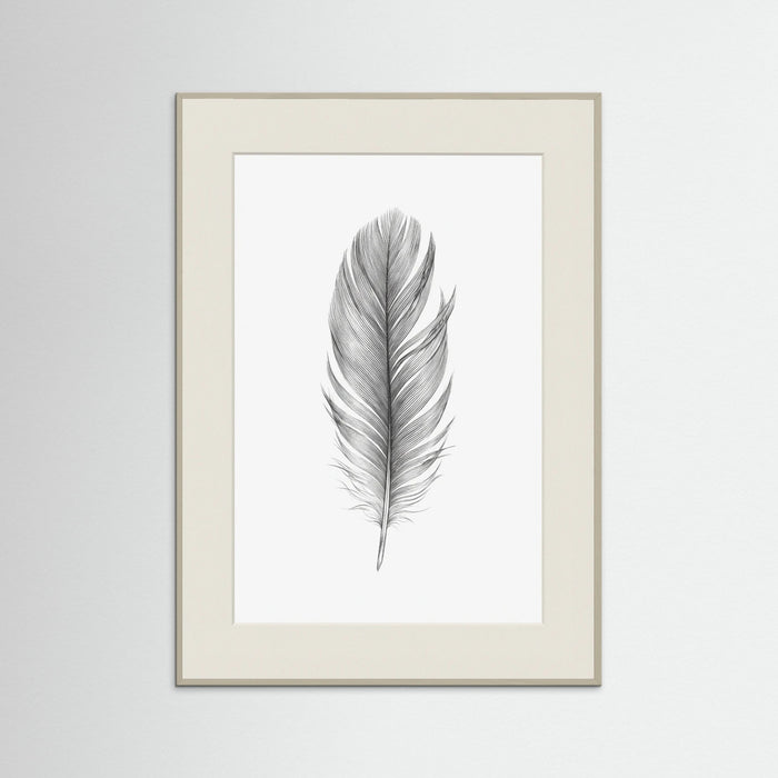 Grey Wood Botanical Whispers