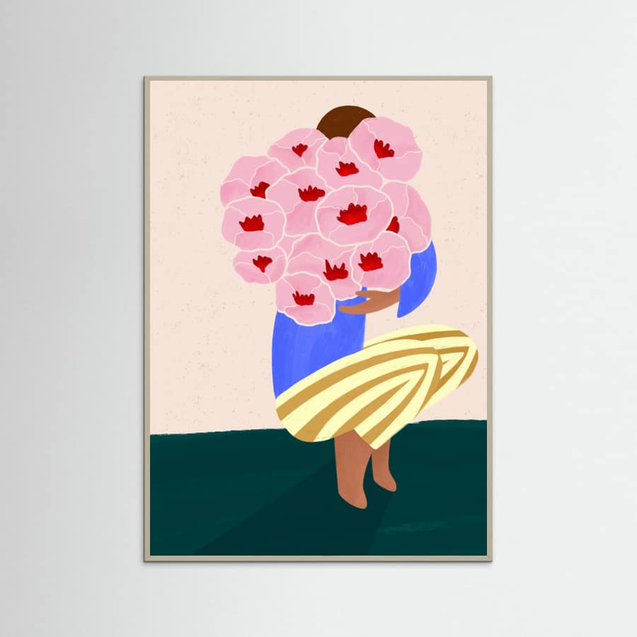 Bouquet of Flowers Poster – poster och konsttryck