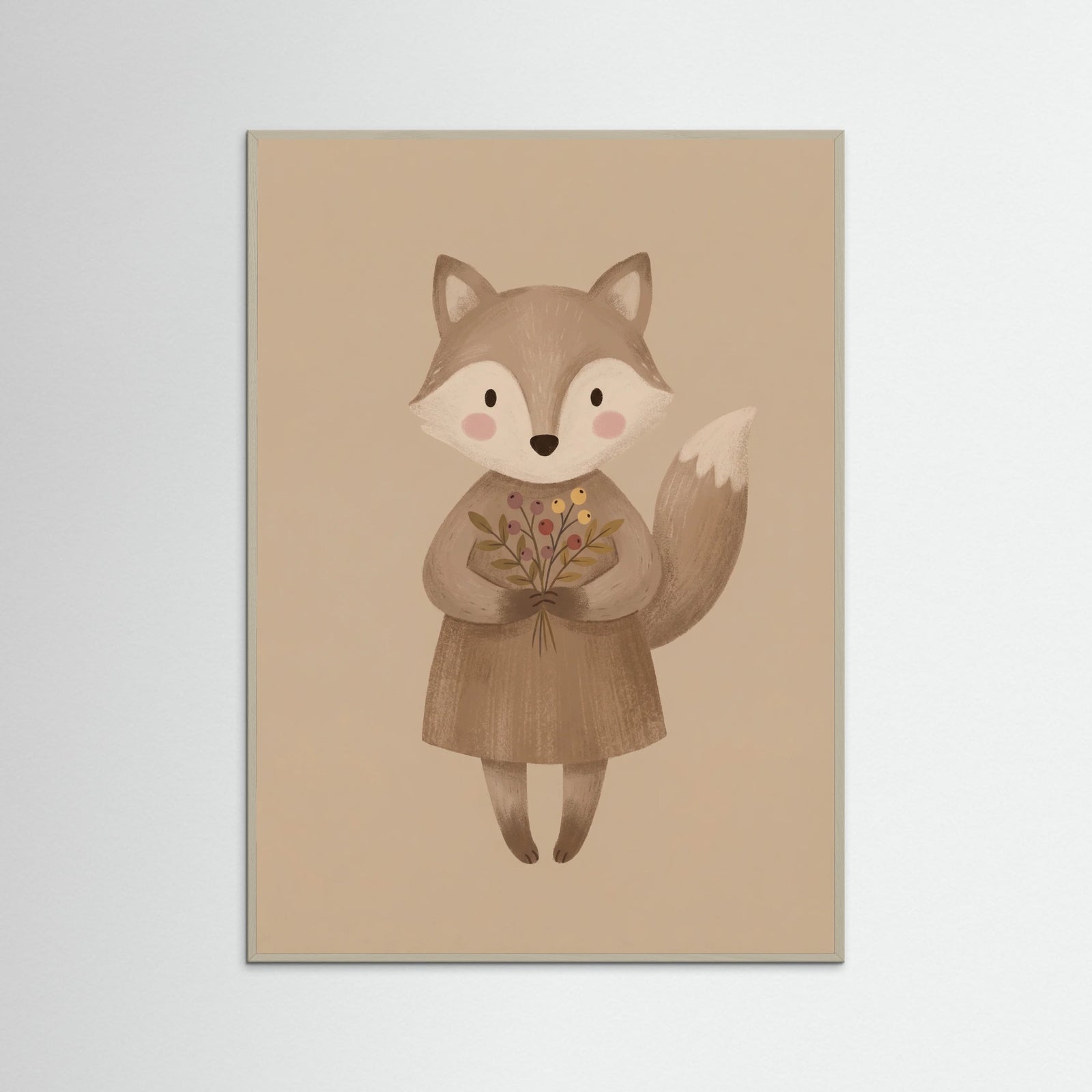 Grey Wood Bunnys Bouquet