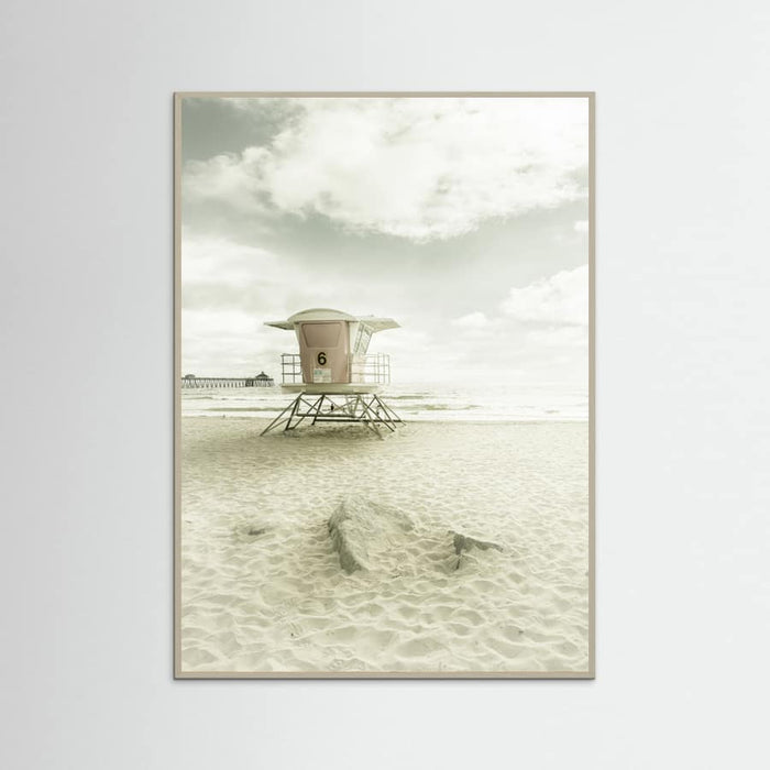 Affiche CALIFORNIA Vintage Imperial Beach – affiche et impression d’art