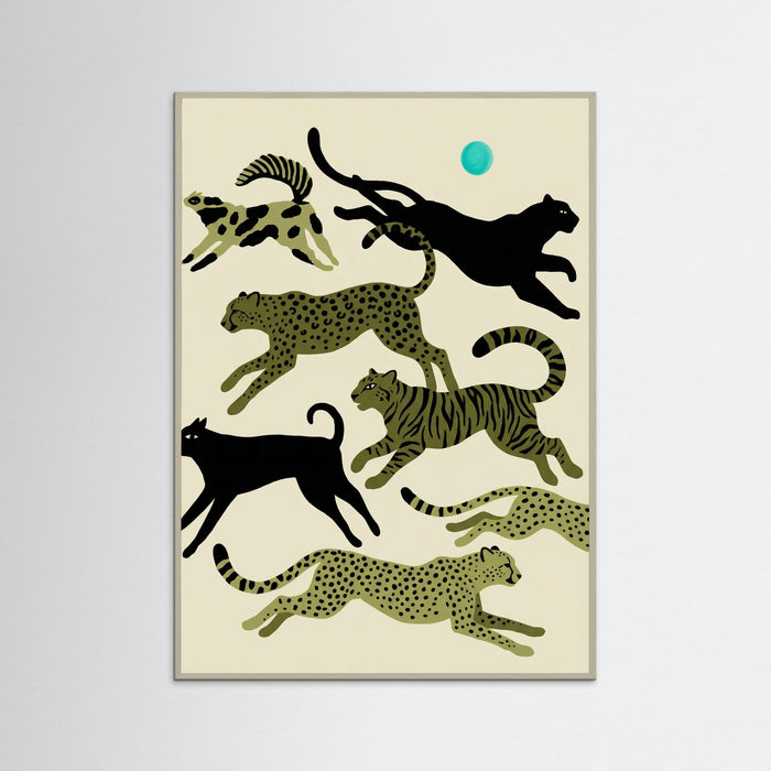 Grey Wood Canine Pursuit