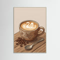 Grey Wood Cappuccino Bliss