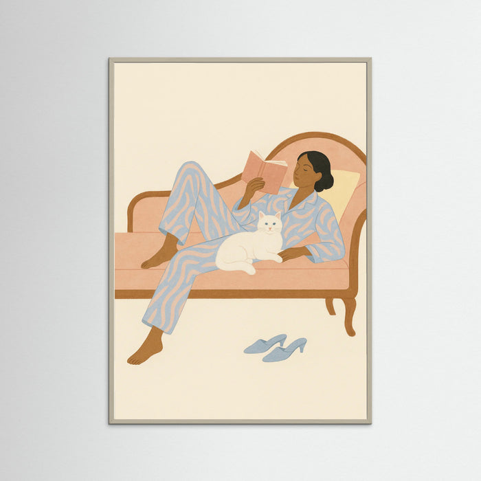 Grey Wood Chic Relaxation