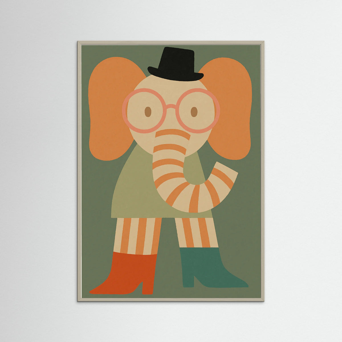 Grey Wood Chic Trunked Spectacle