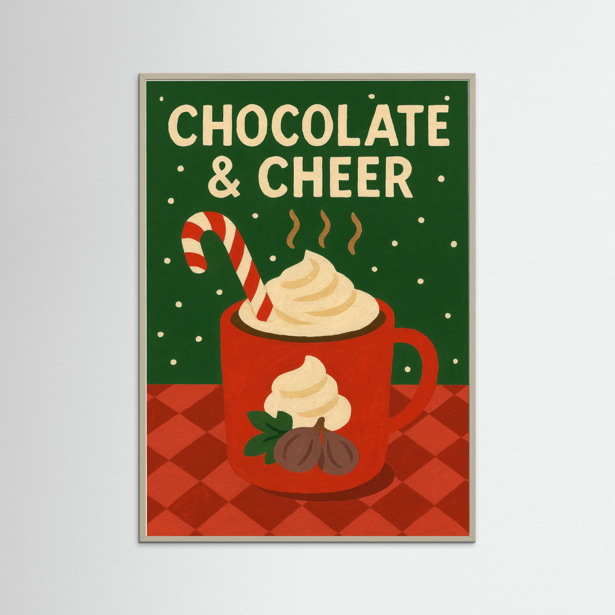 Grey Wood Chocolate cheer