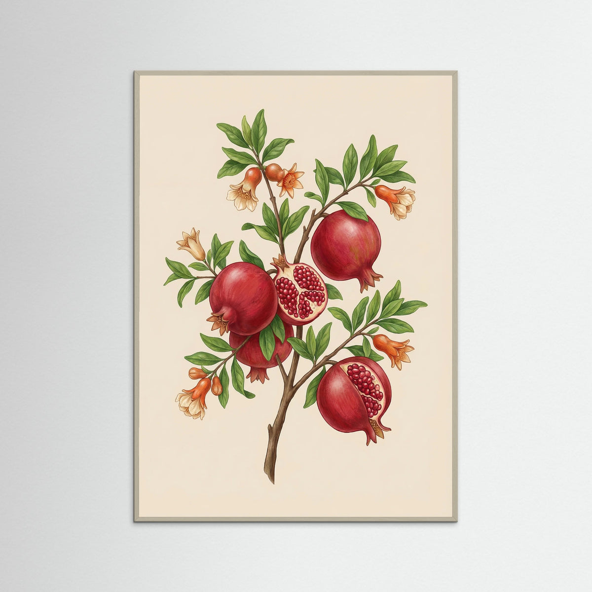 Grey Wood Citrus Bloom Study