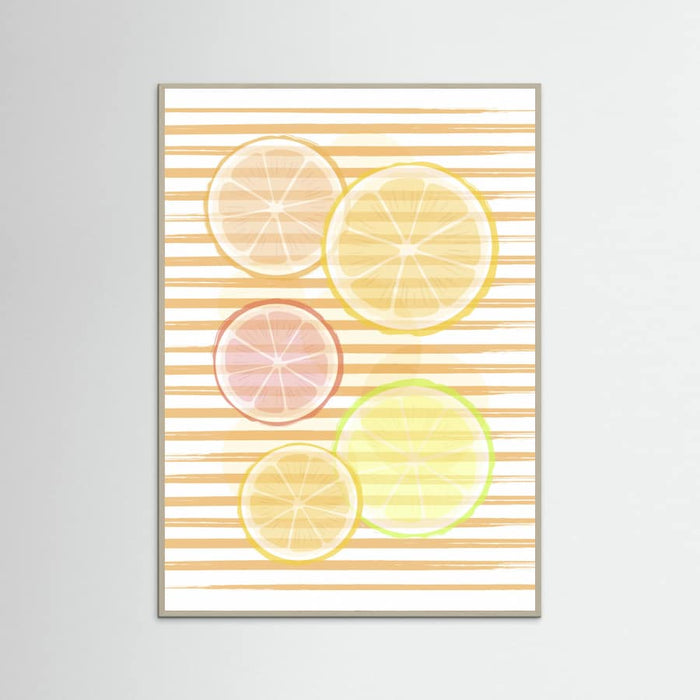 Citrus Poster – poster and art print