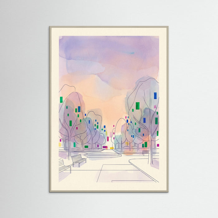 Grey Wood City Whispers
