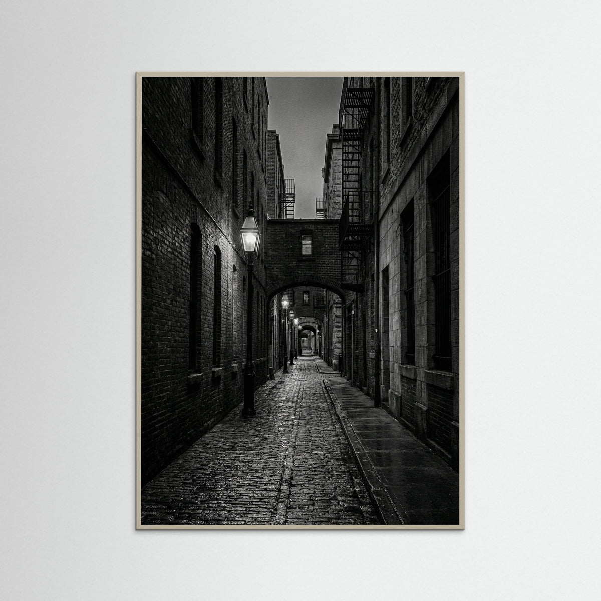 Grey Wood Citys Quiet Rest