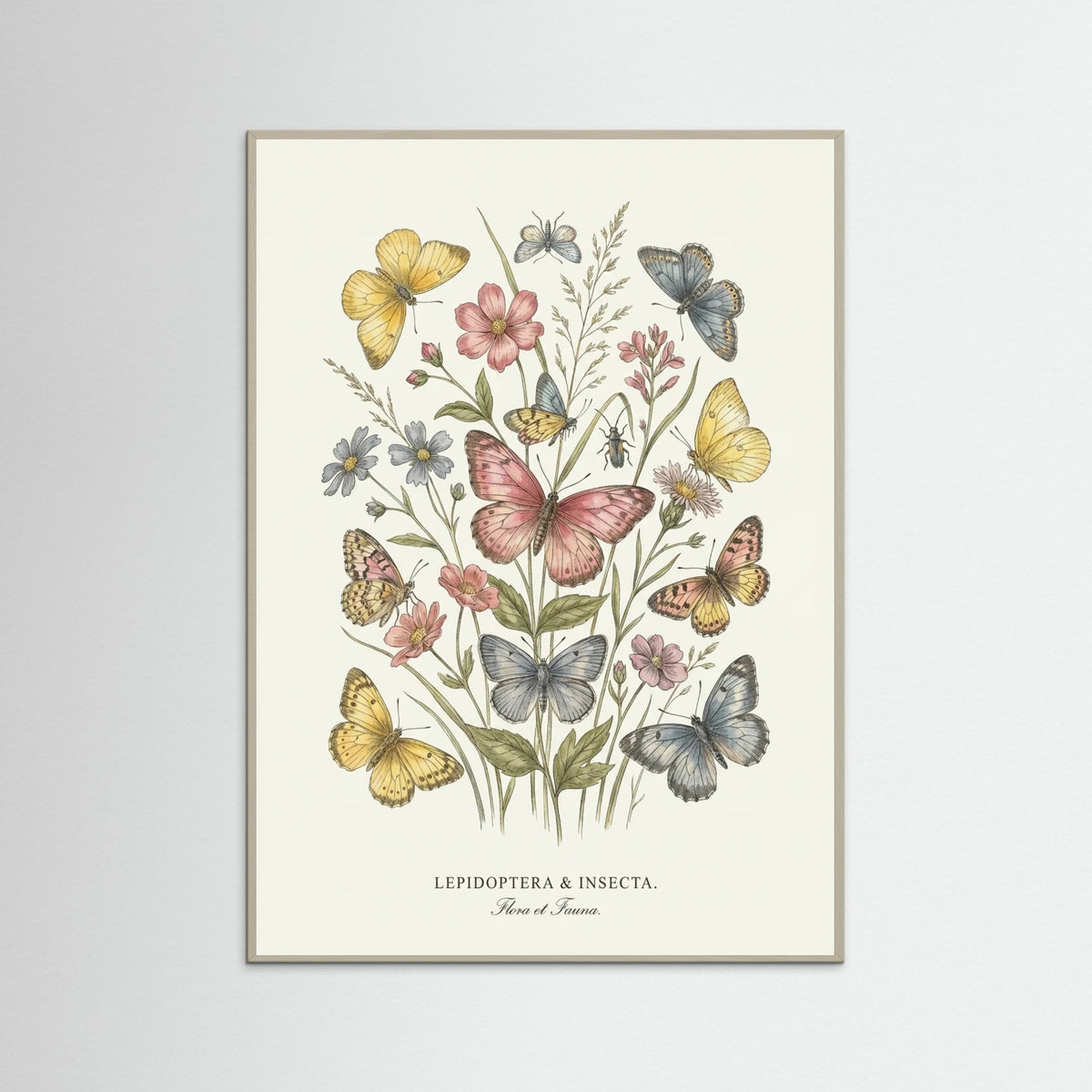 Grey Wood Classic Botanical Abundance