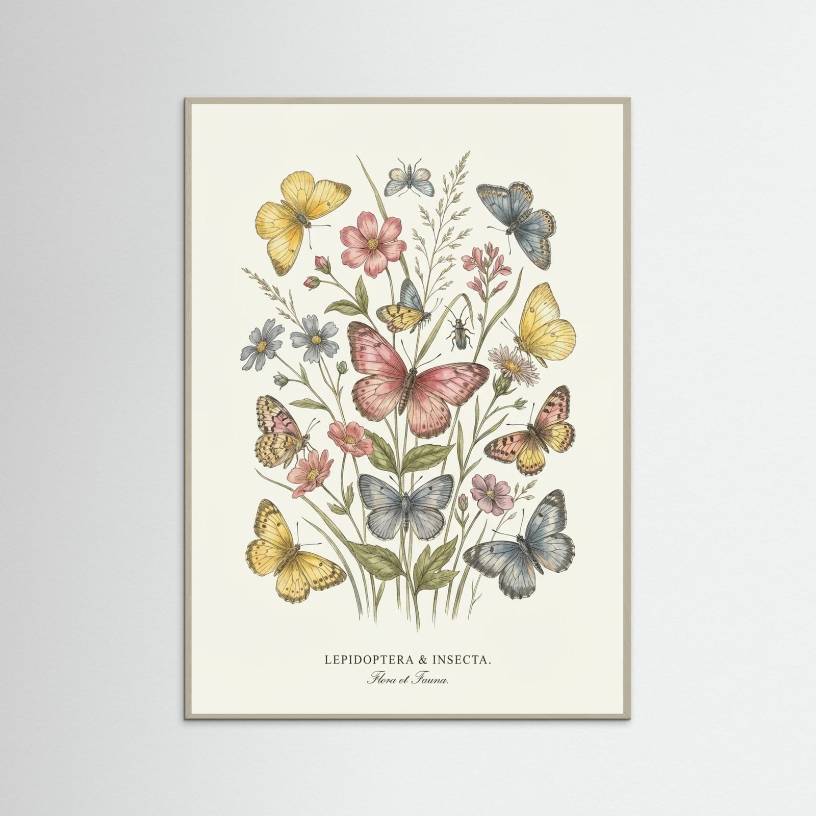 Grey Wood Classic Botanical Abundance