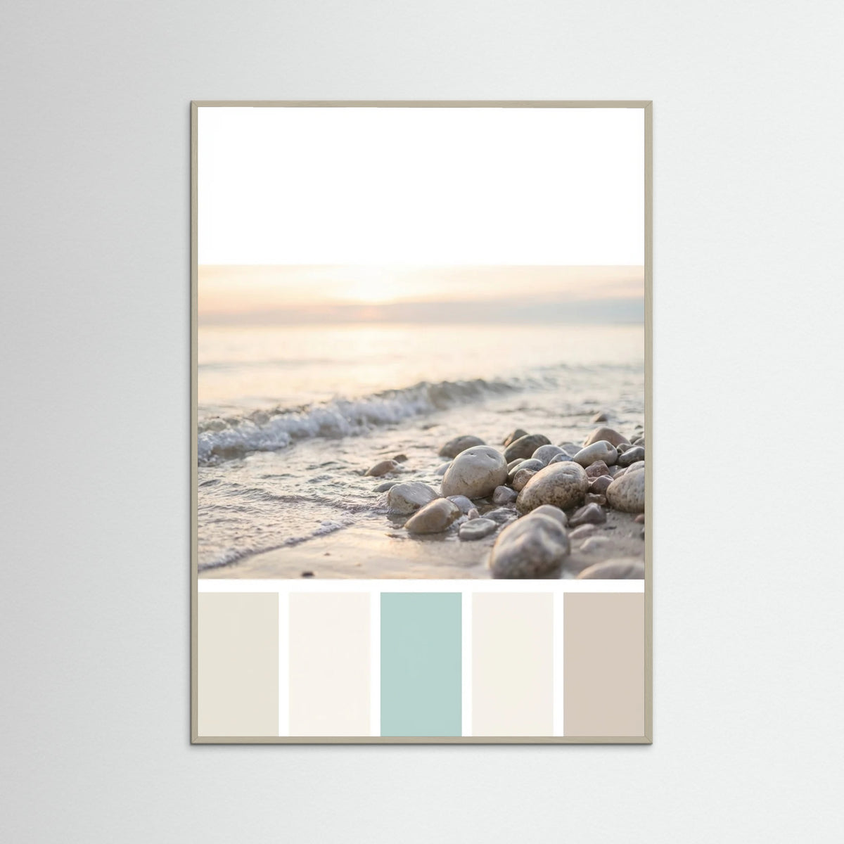 Grey Wood Coastal Glow