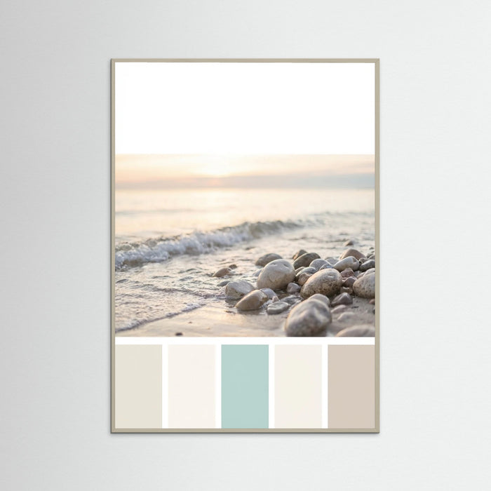 Grey Wood Coastal Glow