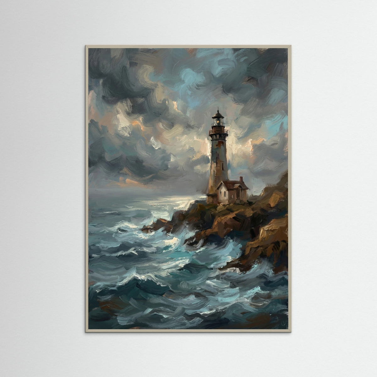 Grey Wood Coastal Grandeur