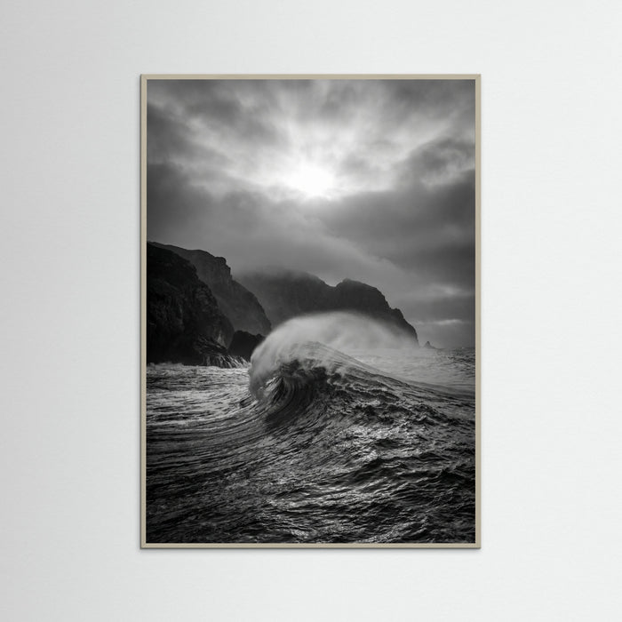 Grey Wood Coastal Horizon