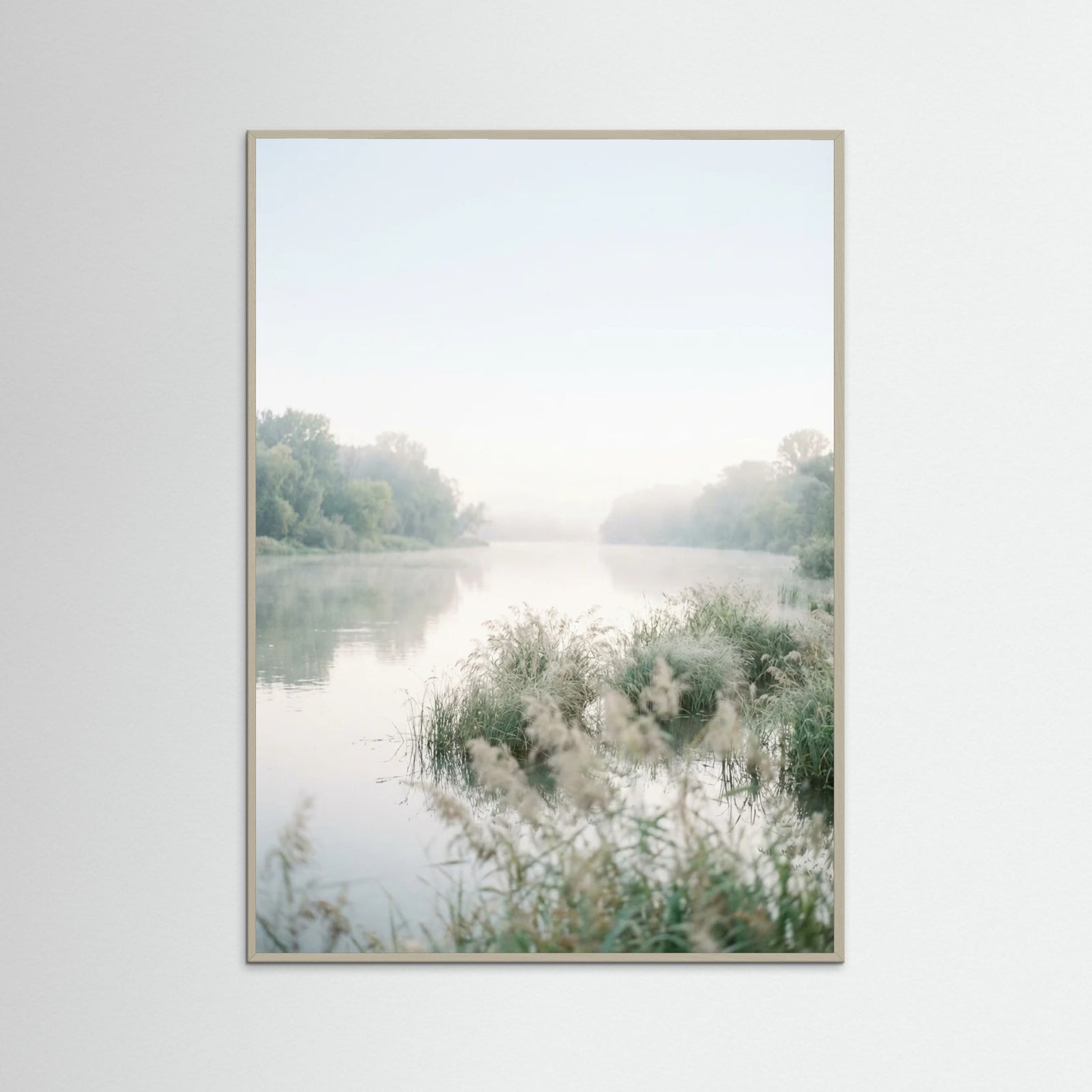 Grey Wood Coastal Serenity