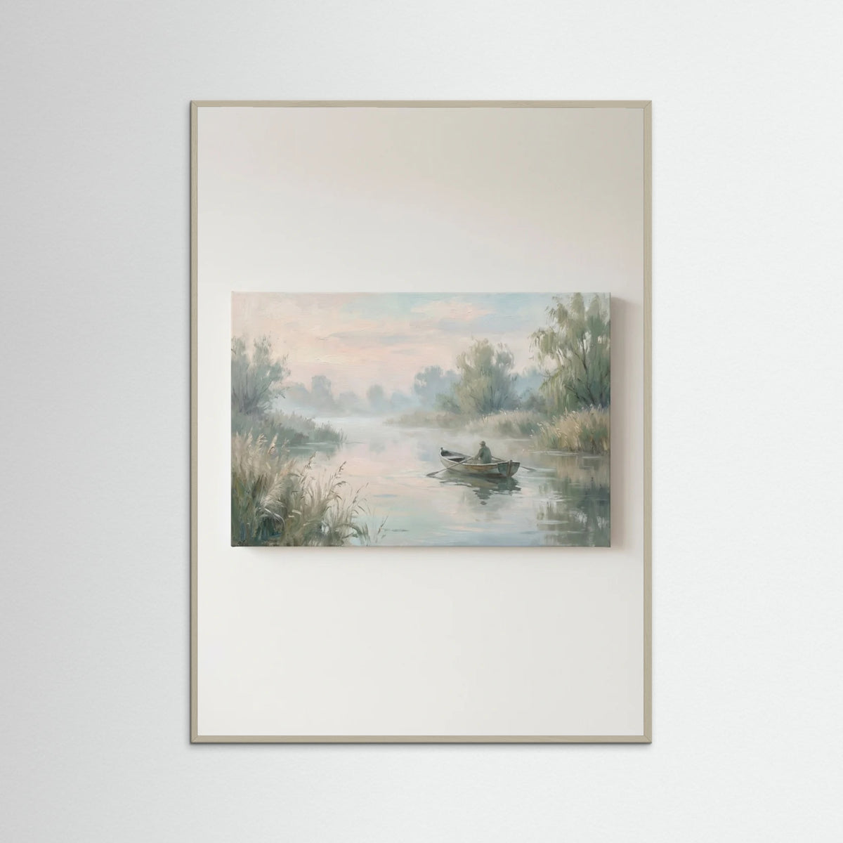 Grey Wood Coastal Serenity