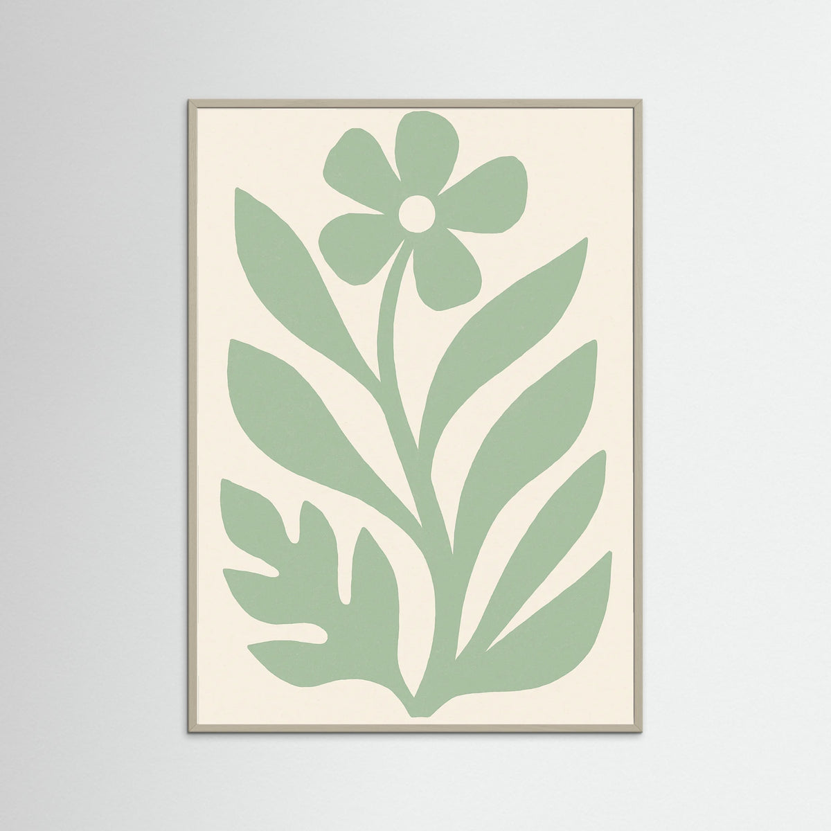 Grey Wood Cobalt Cutout