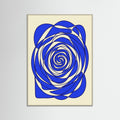 Grey Wood Cobalt Maze Study