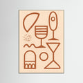 Grey Wood Cocktail Hands