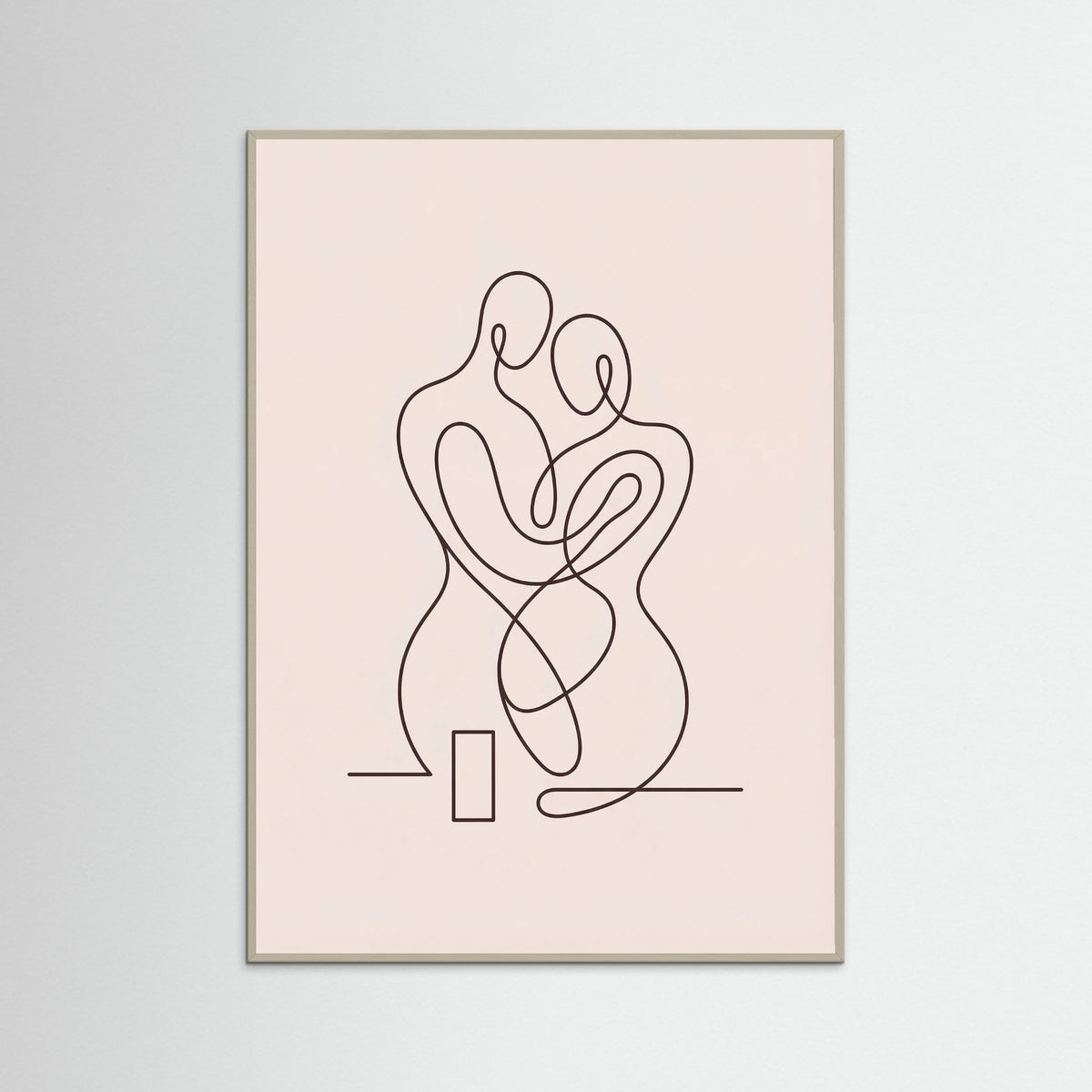 Grey Wood Contemplative Forms
