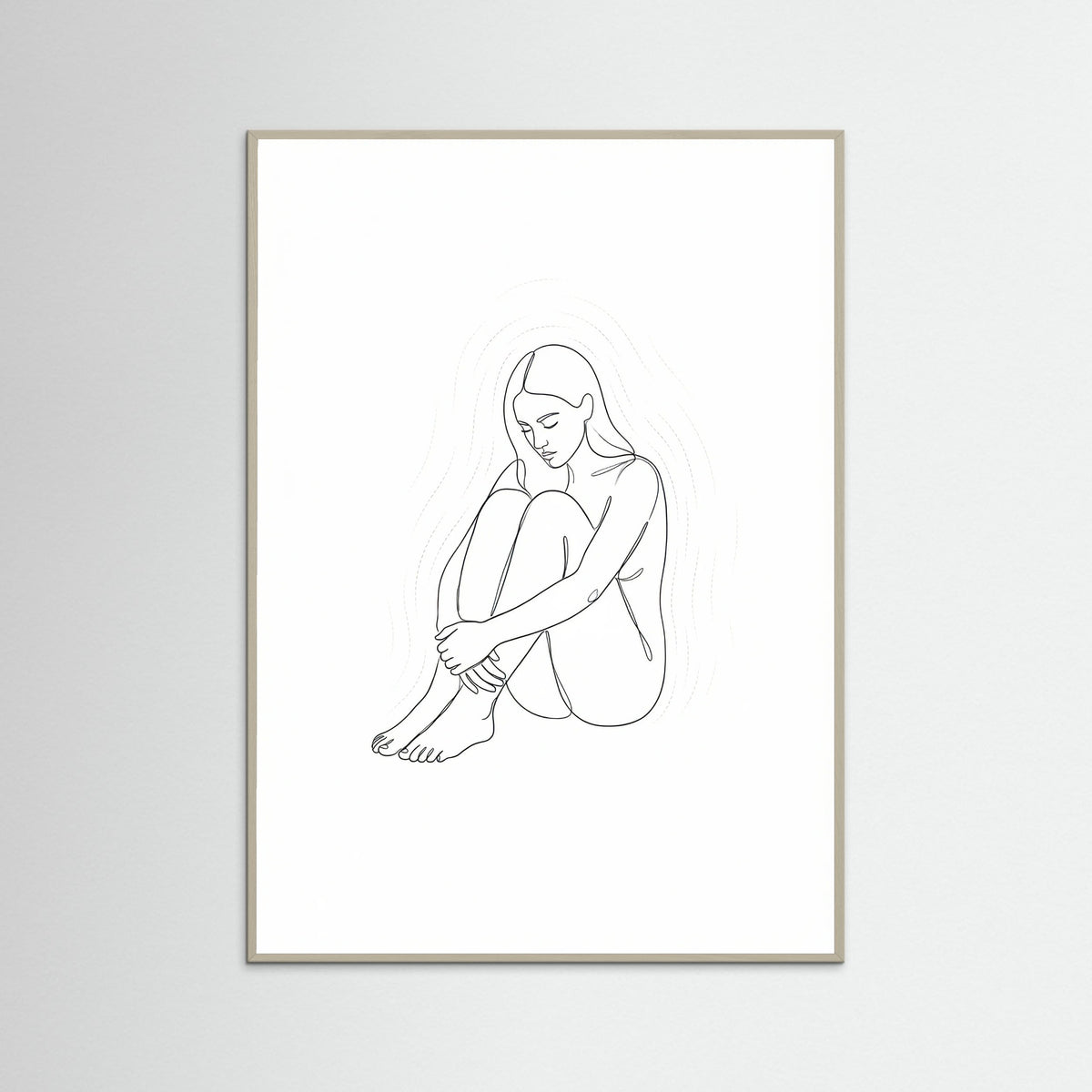 Grey Wood Contemplative Guardian