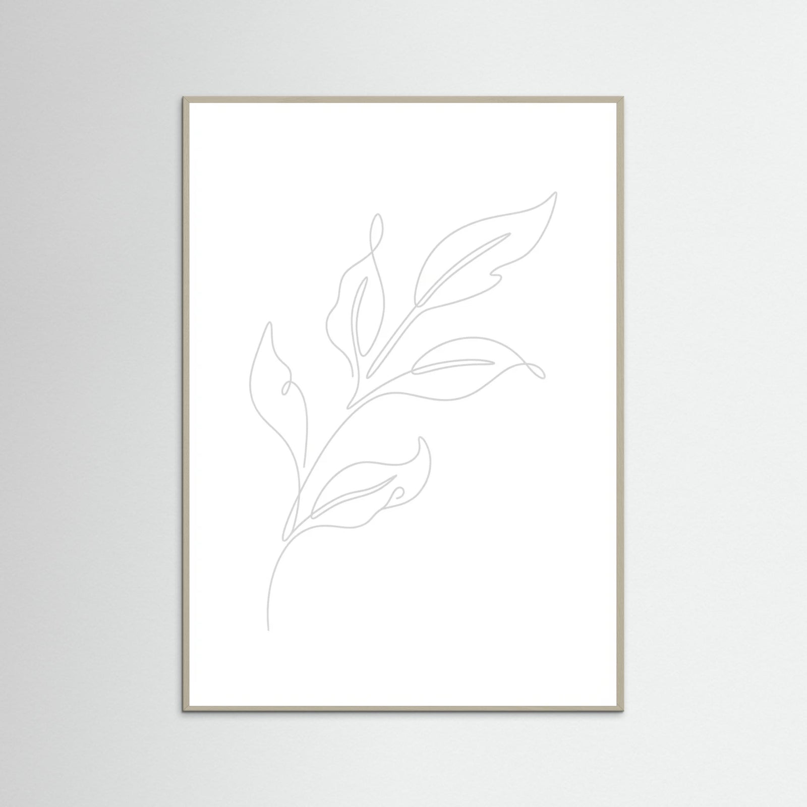 Grey Wood Contour Embrace