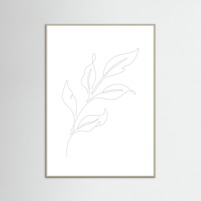 Grey Wood Contour Embrace