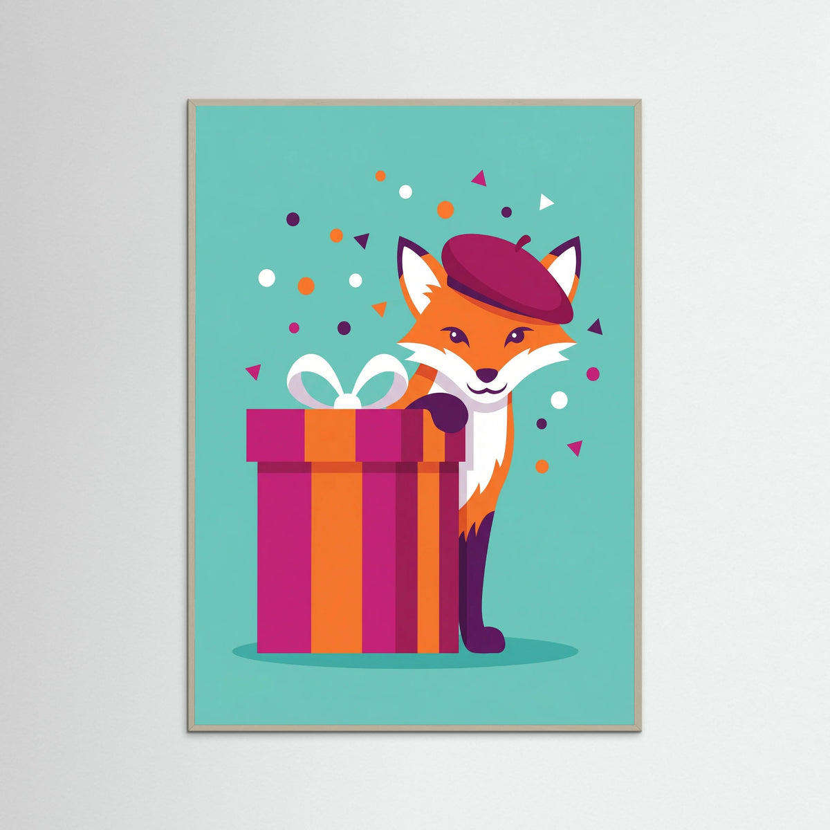 Grey Wood Cool Bunny Vibes