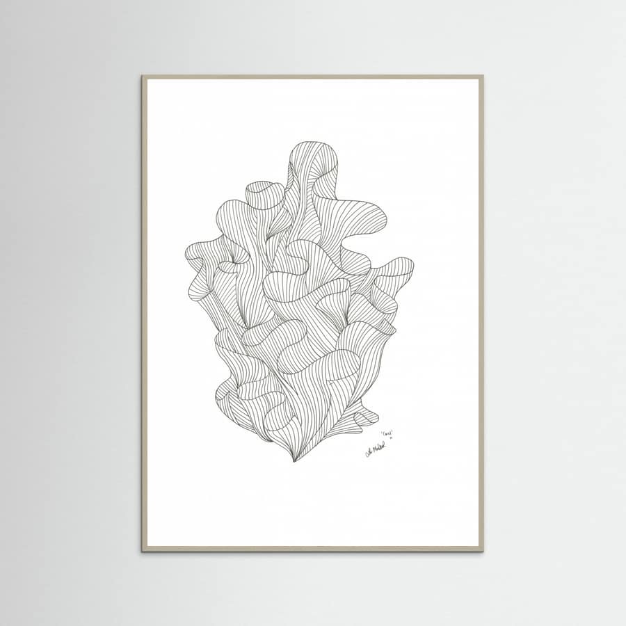 Poster Coral Jpeg – poster e stampa artistica