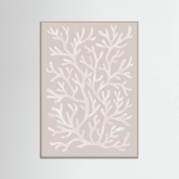 Coral pattern II Poster – poster and art print