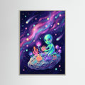 Grey Wood Cosmic Dreamscape