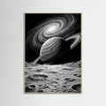 Grey Wood Cosmic Vista